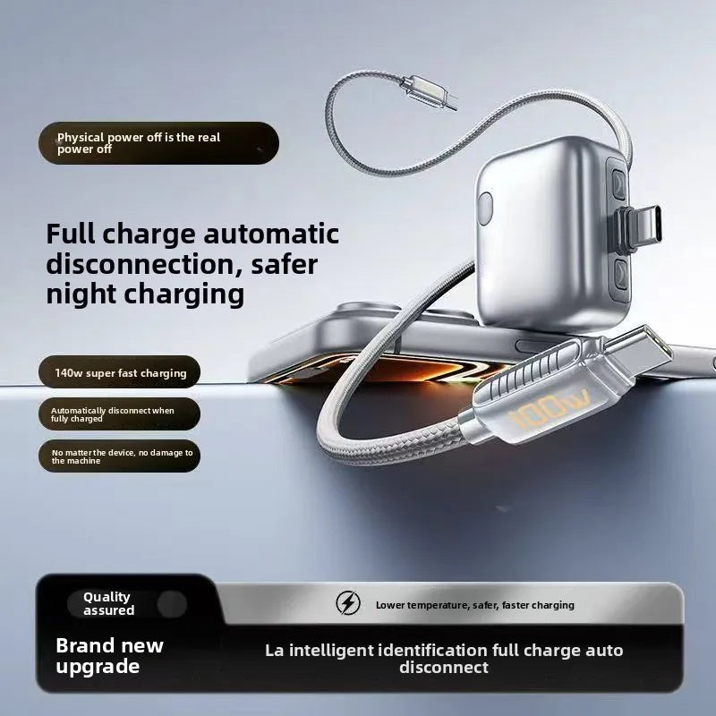Adaptador de carga rápida pro con auto desconexión